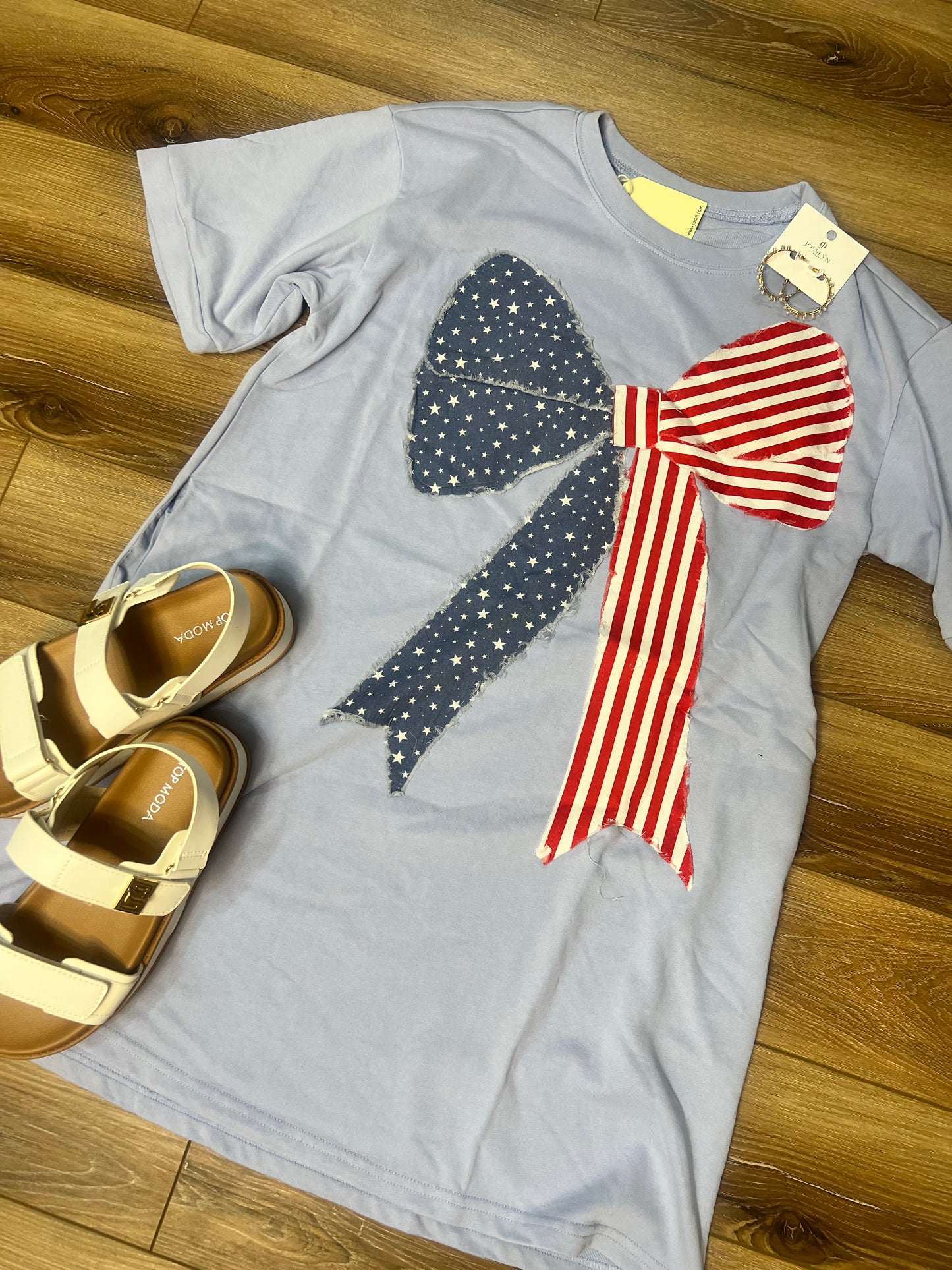 Patriotic T shirt Dress