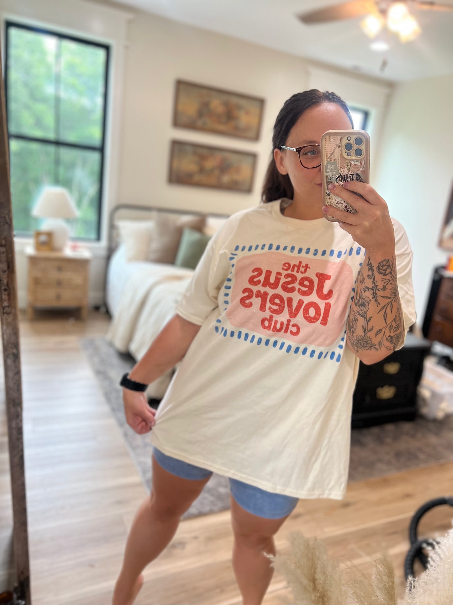 Jesus Lover Oversized Tee