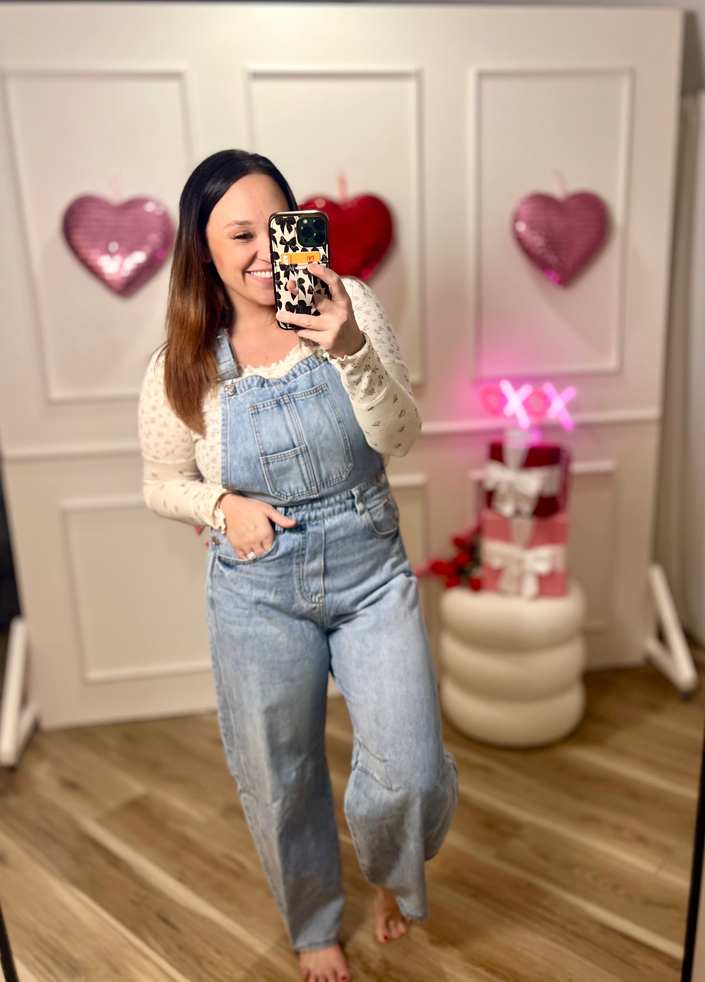 Babe Barrel Style Overalls