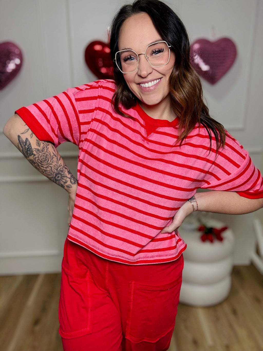 Stripe Me Pretty Top