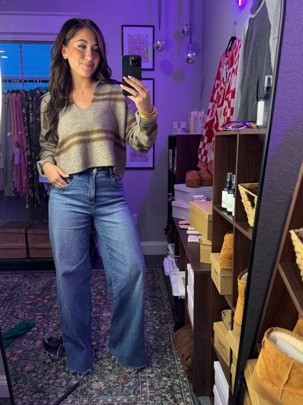 Winter Shoreline Sweater