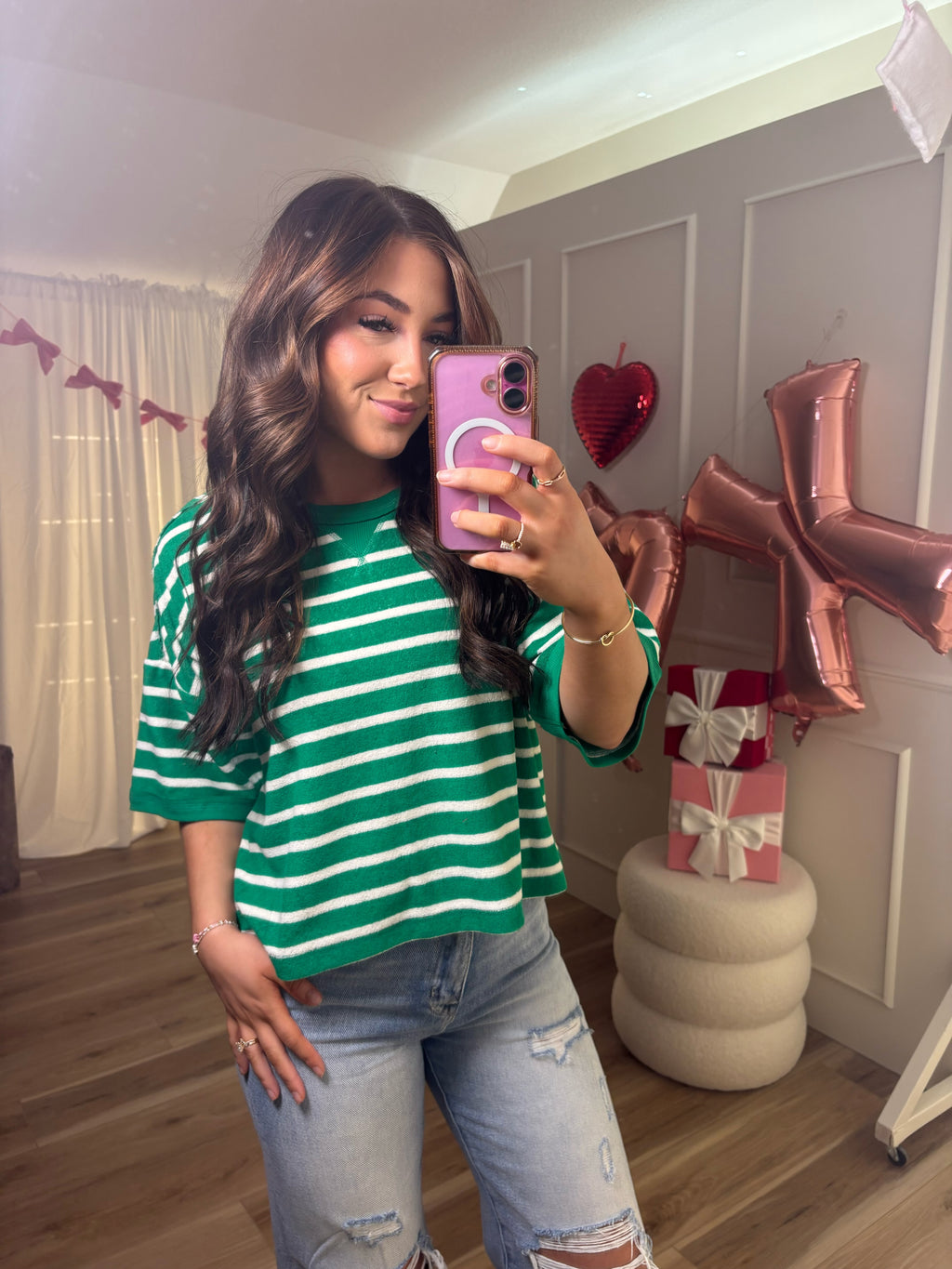 Stripe Me Pretty Top