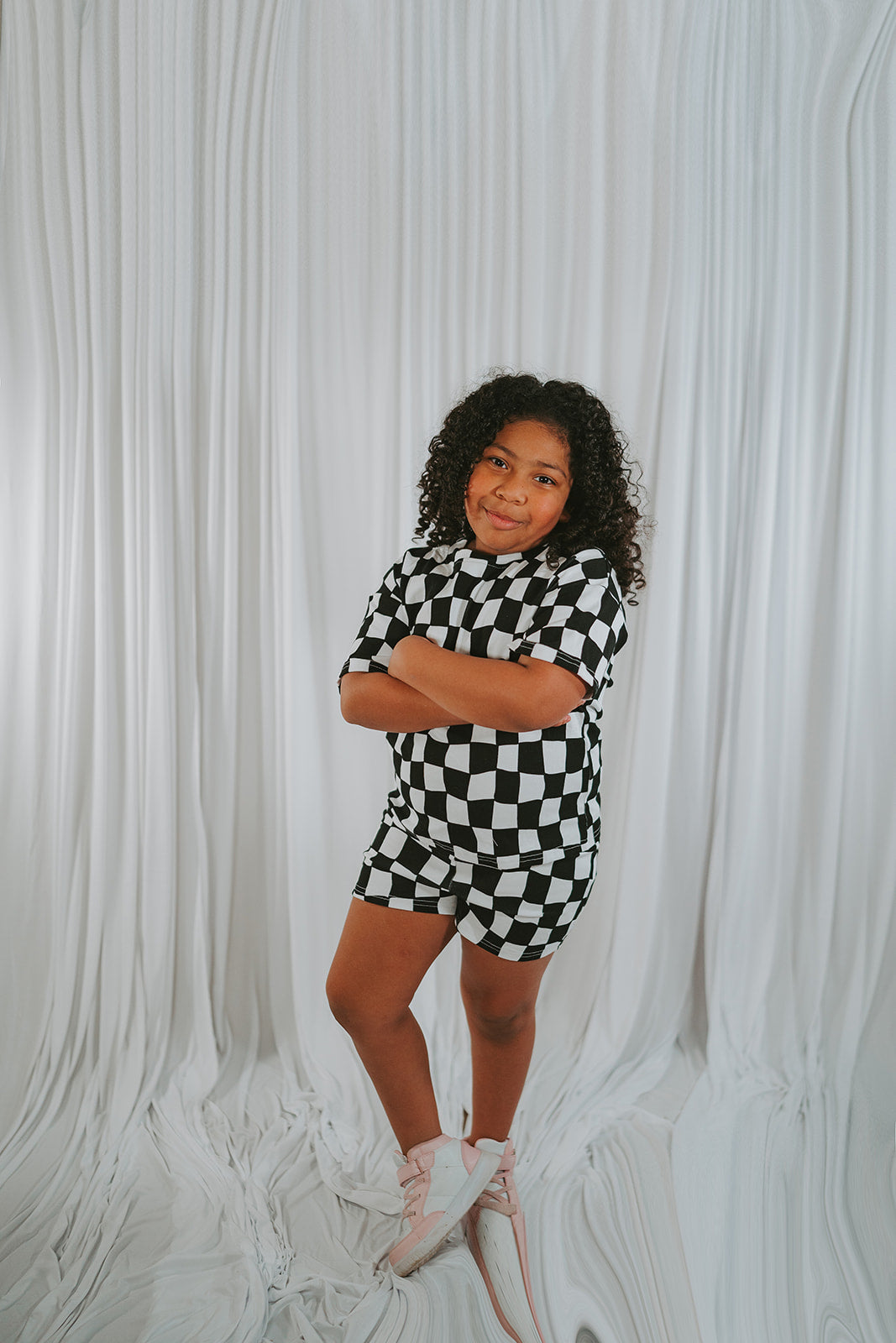 Kar & Ko Checkered Set