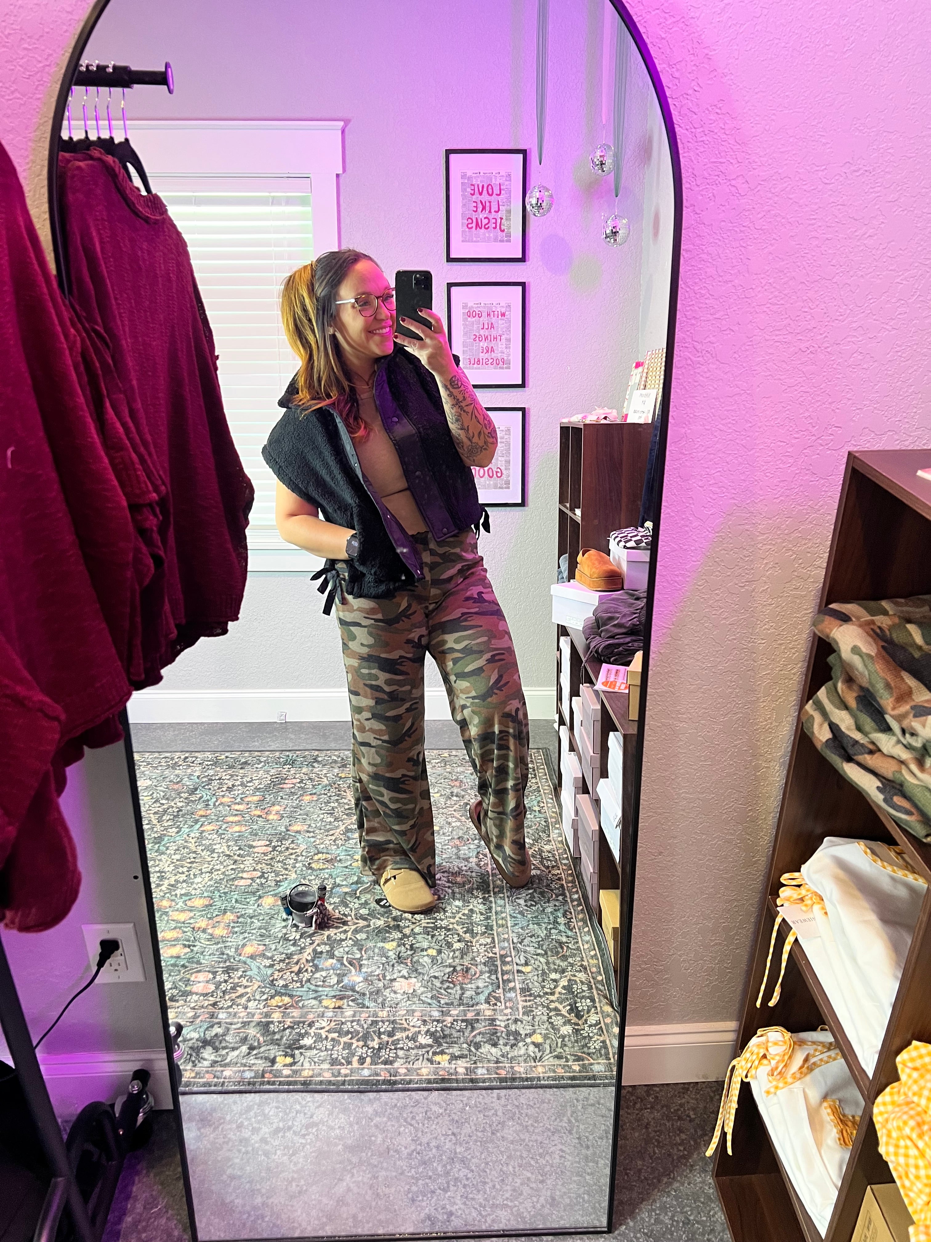 Oversized Teddy Vests