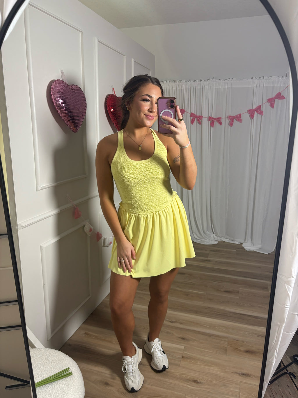 Sunshine Sweetheart Athletic Dress