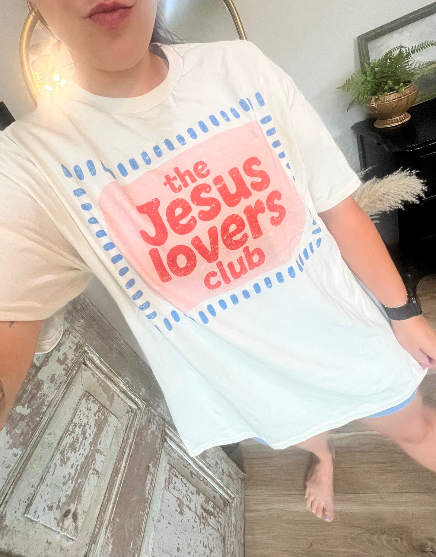 Jesus Lover Oversized Tee