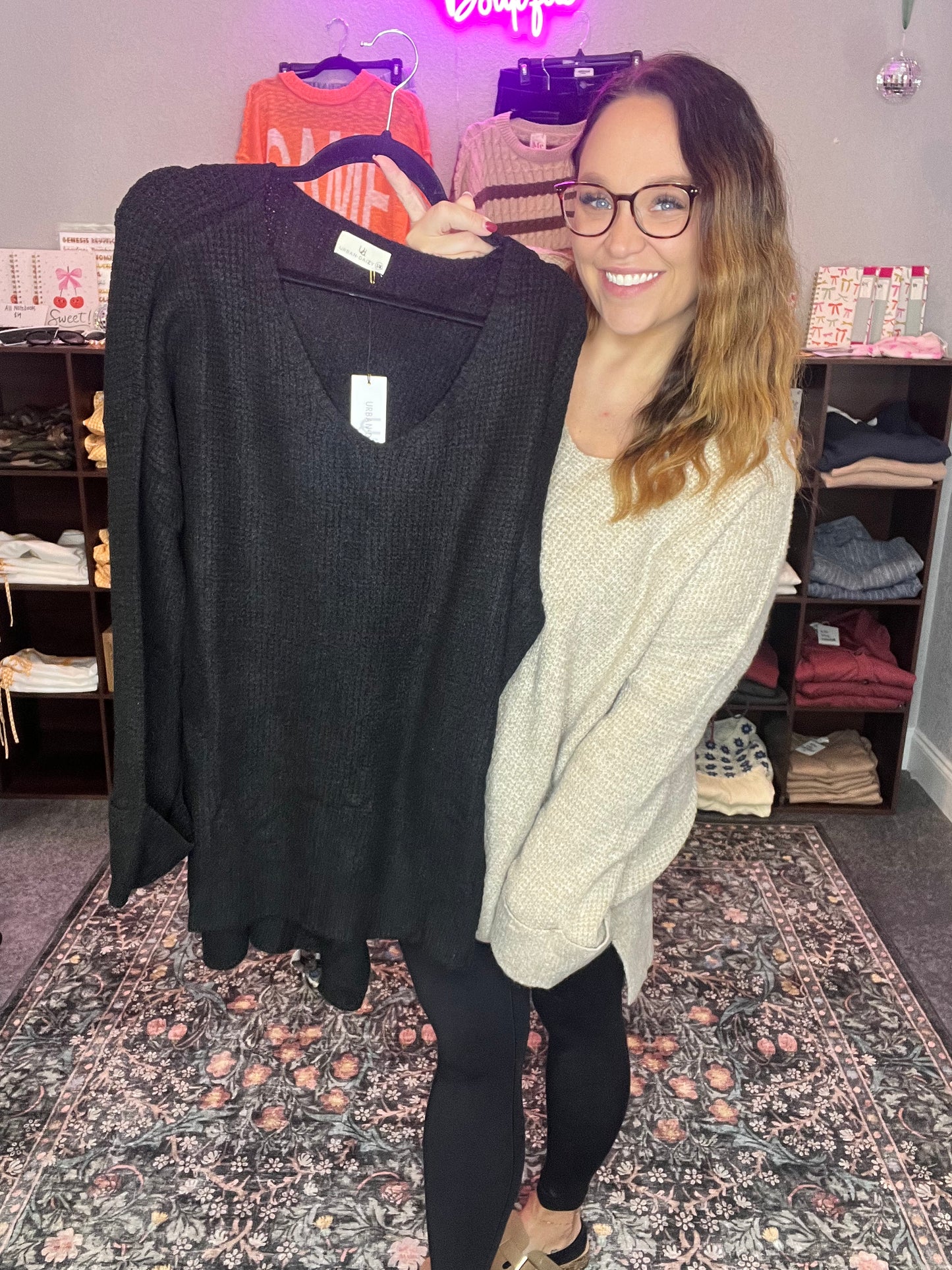 Bonfire Night Oversized Sweater